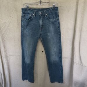 Levi's Men's Size 32x32 Classic Blue 505 Denim Jeans